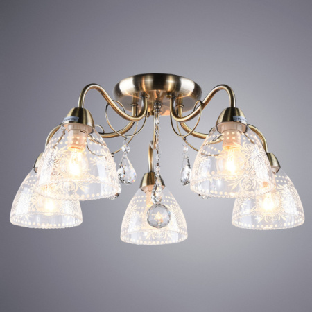 Люстры накладные — Накладная люстра ARTE Lamp A1658PL-5AB купить в  Люстры накладные — Накладная люстра ARTE Lamp A1658PL-5AB купить в