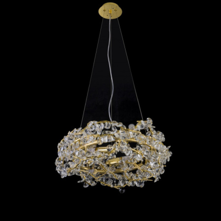 Люстры подвесные — Подвесная люстра iLamp 9065-D600 GD купить в 