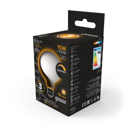 Светодиодные лампы — Светодиодная лампа Gauss 187202110-D купить в  Светодиодные лампы — Светодиодная лампа Gauss 187202110-D купить в