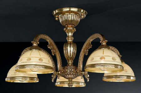 Люстры на штанге — Люстра на штанге Reccagni Angelo PL 7124/5 купить в 
