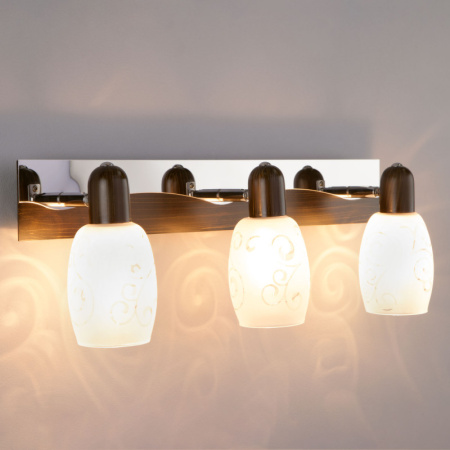 Споты — Спот Eurosvet 60301/3 хром/венге купить в 