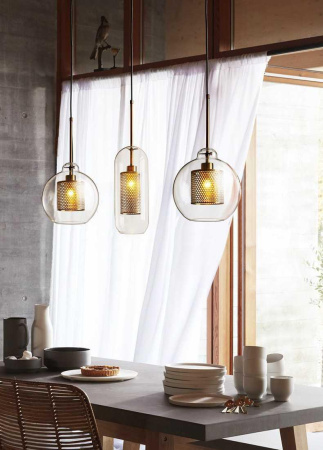 Подвесные светильники — Подвесной светильник Imperium Loft Catch Smoky 224328-23 купить в 