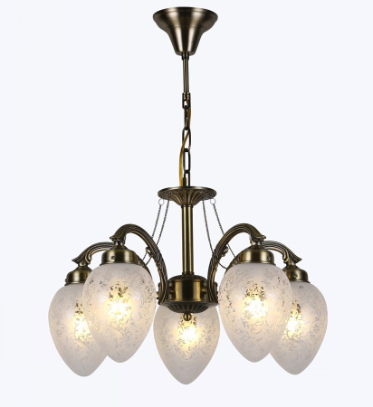 Люстры подвесные — 34823/5 бронза купить в 