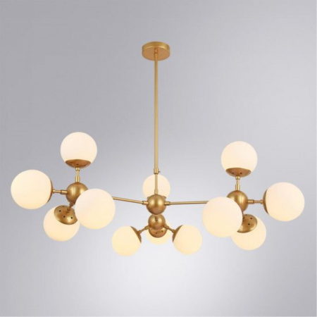 Люстры на штанге — Люстра на штанге ARTE Lamp A1664SP-12GO купить в  Люстры на штанге — Люстра на штанге ARTE Lamp A1664SP-12GO купить в