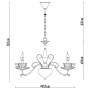 Люстры подвесные — Подвесная люстра ARTE Lamp A1704LM-5CC купить в  Люстры подвесные — Подвесная люстра ARTE Lamp A1704LM-5CC купить в