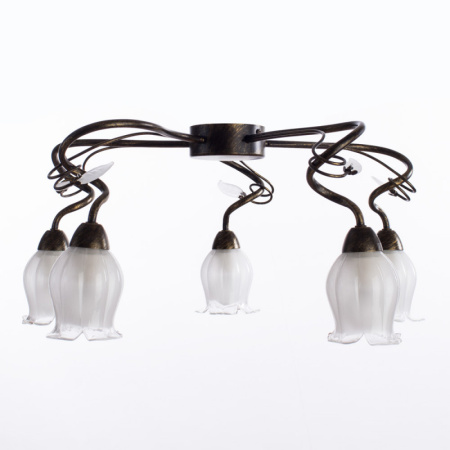 Люстры накладные — Накладная люстра ARTE Lamp A7449PL-5BR купить в  Люстры накладные — Накладная люстра ARTE Lamp A7449PL-5BR купить в