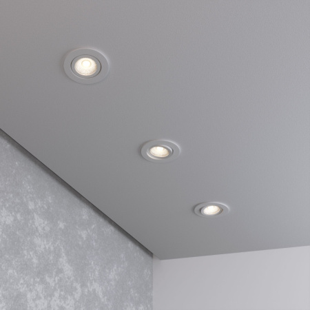 Встраиваемые точечные светильники — Встраиваемый светильник Elektrostandard 15272/LED 5W 4200K WH белый купить в 