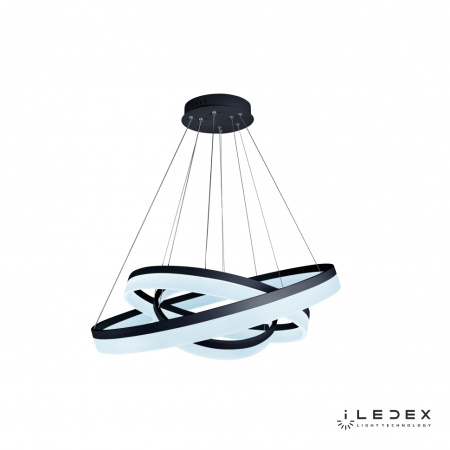 Подвесные светильники — Подвесная люстра iLedex Around D0301-3 (200x400x600) BK купить в  Подвесные светильники — Подвесная люстра iLedex Around D0301-3 (200x400x600) BK купить в