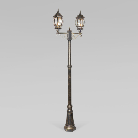 Высокие уличные фонари — Садово-парковый светильник Elektrostandard NLG99HL004 черный купить в 