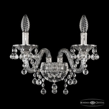 Настенные бра — Бра Bohemia Ivele Crystal 16109B/2/165 Ni купить в 