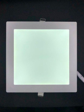 Cветильники потолочные встраиваемые — Встраиваемый светодиодный светильник Elvan VLS-102SQ-18W-WW-Wh купить в 