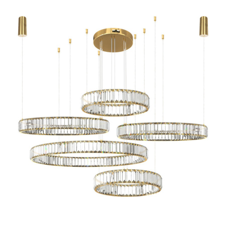 Люстры каскадные — Каскадная люстра LOFT IT 10135/5 Gold купить в 