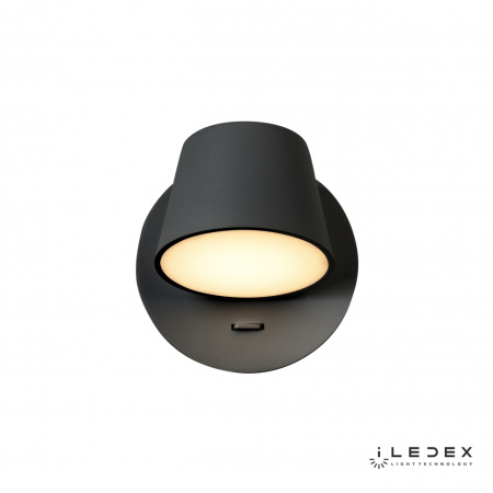 Свет для дома — Настенный светильник iLedex Flexin W1118-1S BK купить в  Свет для дома — Настенный светильник iLedex Flexin W1118-1S BK купить в