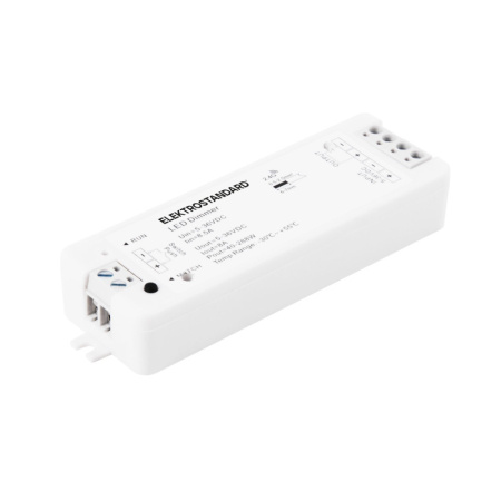 Контроллеры для светодиодных лент — Контроллер Elektrostandard 95005/00 Контроллер 12/24V Dimming для ПДУ RC003 купить в  Контроллеры для светодиодных лент — Контроллер Elektrostandard 95005/00 Контроллер 12/24V Dimming для ПДУ RC003 купить в