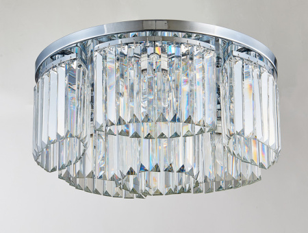 Люстры накладные — Накладная люстра Newport 4355/PL chrome купить в 