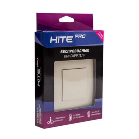 Выключатели — Выключатель HiTE PRO HP-LE-1-white купить в 