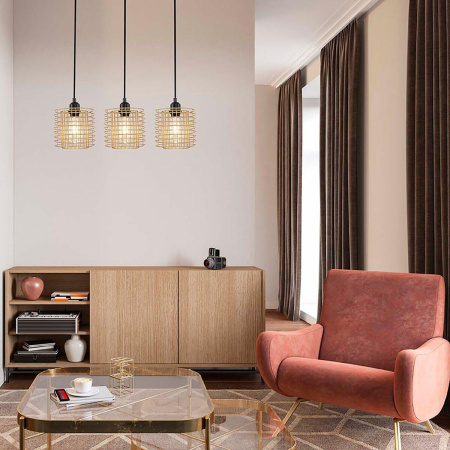 Подвесные светильники — Подвесной светильник Escada Grid 10190/3S Gold купить в  Подвесные светильники — Подвесной светильник Escada Grid 10190/3S Gold купить в