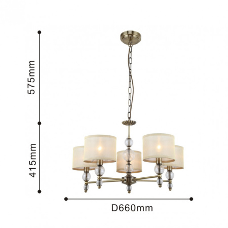 Люстры подвесные — Подвесная люстра F-Promo 2663-5P купить в 