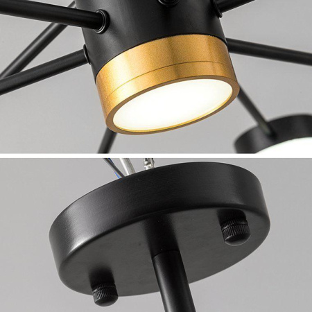 Люстры на штанге — Подвесная светодиодная люстра Imperium Loft Merill 204088-26 купить в 