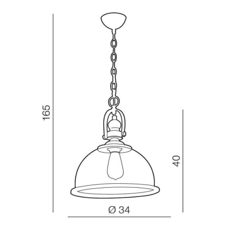 Подвесные светильники — Подвесной светильник Azzardo Clare AZ1656 купить в 