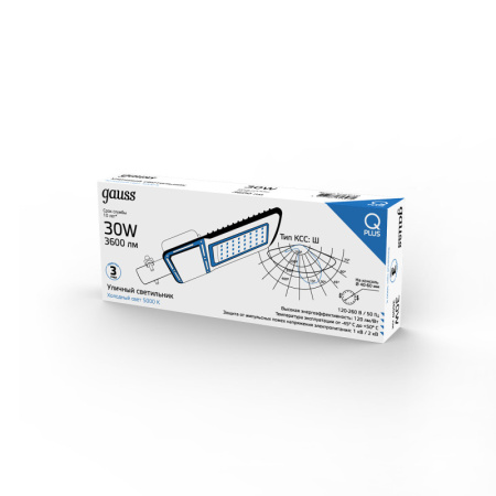 Консольные светильники — Консольный светильник Gauss 629535330 купить в 