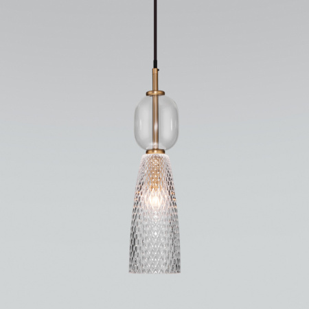 Подвесные светильники — Подвесной светильник Eurosvet 50211/1 прозрачный купить в 