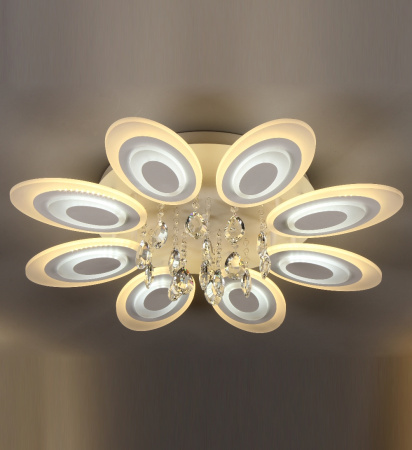 Потолочные люстры — 01381/8 белый купить в 