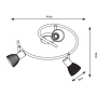 Споты — Спот ARTE Lamp A5062PL-3SS купить в  Споты — Спот ARTE Lamp A5062PL-3SS купить в