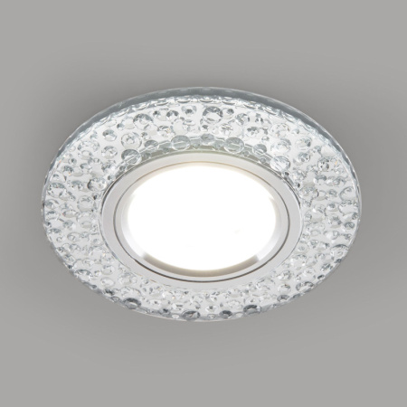 Встраиваемые точечные светильники — Встраиваемый светильник Elektrostandard 2224 MR16 CL прозрачный купить в 