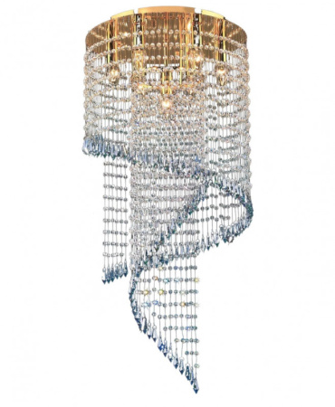 Люстры каскадные — Каскадная люстра Lumina Deco LDC 7053-7A GD купить в 