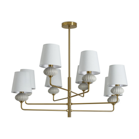 Люстры на штанге — Люстра на штанге Freya FR2029PL-08BS купить в 