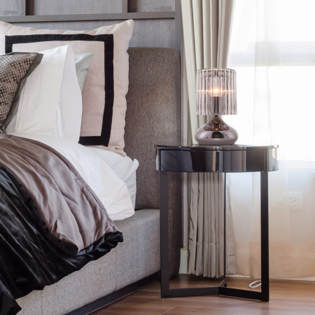 Настольные лампы — Настольная лампа Eurosvet 01068/1 черный жемчуг купить в 