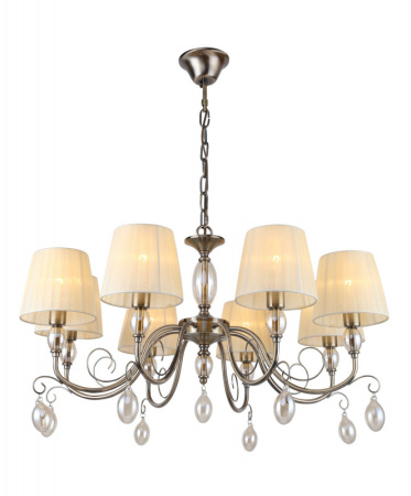 Люстры подвесные — Подвесная люстра Freya FR2004PL-08BZ купить в 