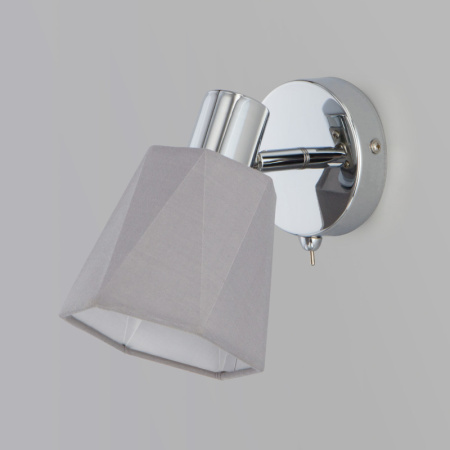 Настенные бра — Бра Eurosvet 20087/1 хром/серый купить в 