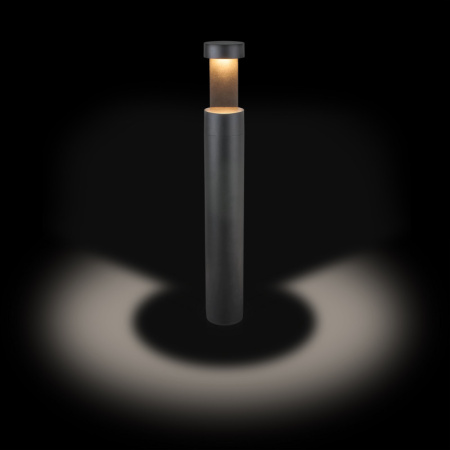 Средние уличные фонари — Садово-парковый светильник Elektrostandard 1640 TECHNO LED Nimbus Серый (35126/F) купить в 