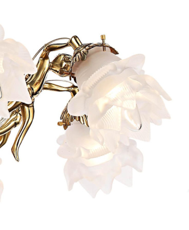 Люстры подвесные — Подвесная люстра Lumien Hall Эльза H17050/8COP купить в 