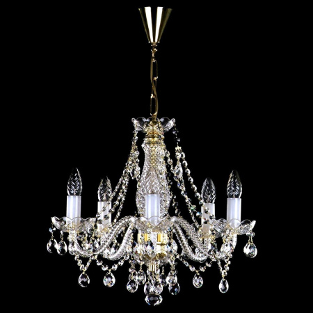 Люстры подвесные — Подвесная люстра Artglass Magda V. Full Cut White CE купить в 