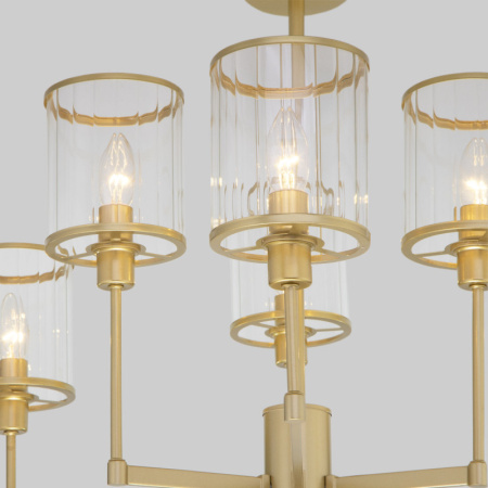 Люстры на штанге — Люстра на штанге Eurosvet 60144/6 золото купить в 