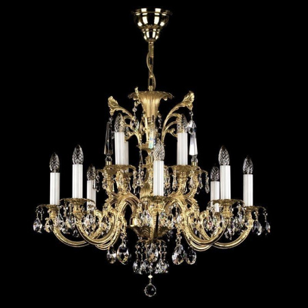 Люстры подвесные — Подвесная люстра Artglass Arabela Polished CE купить в 