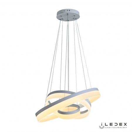 Подвесные светильники — Подвесная люстра iLedex Around D0301-3 (200x400x600) WH купить в  Подвесные светильники — Подвесная люстра iLedex Around D0301-3 (200x400x600) WH купить в
