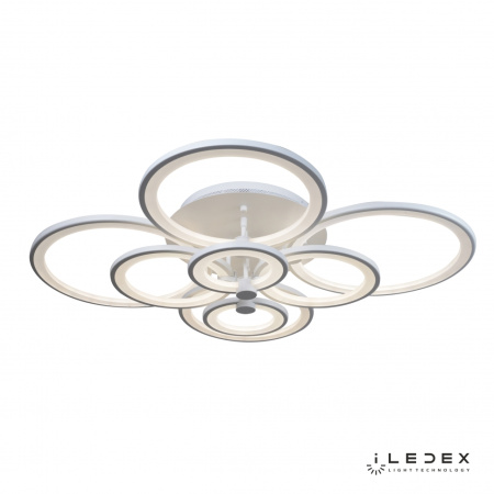 Свет для дома — Потолочная люстра iLedex Ring A001/8 WH купить в  Свет для дома — Потолочная люстра iLedex Ring A001/8 WH купить в