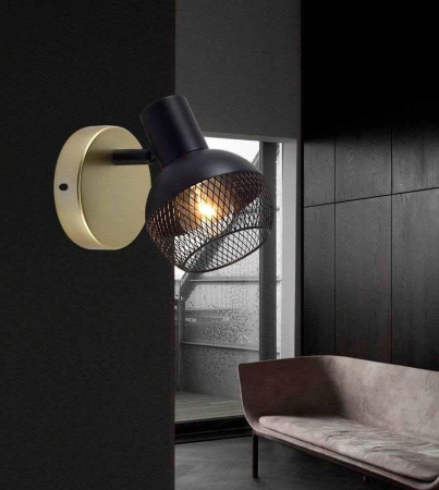 Споты — Спот Seven Fires Dzhuvela SF4706/1W-GD-BK купить в  Споты — Спот Seven Fires Dzhuvela SF4706/1W-GD-BK купить в