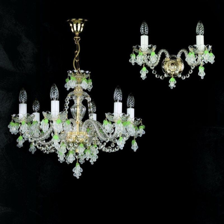 Люстры подвесные — Подвесная люстра Artglass Gizela VI. VIno White St купить в 