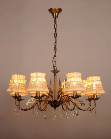 Люстры подвесные — Подвесная люстра Abrasax Emma L.5401-8BR купить в  Люстры подвесные — Подвесная люстра Abrasax Emma L.5401-8BR купить в