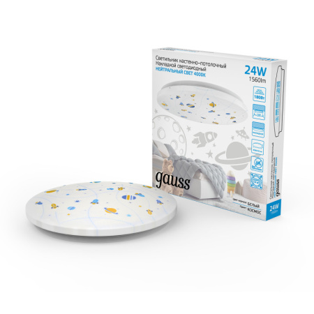 Накладные светильники — Накладной светильник Gauss 941411224D купить в  Накладные светильники — Накладной светильник Gauss 941411224D купить в