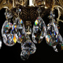 Люстры подвесные — Подвесная люстра Artglass VIktorie Brass Antique CE купить в 