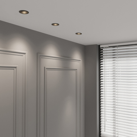 Встраиваемые точечные светильники — Встраиваемый светильник Elektrostandard 25008/01 GU10 чёрный купить в  Встраиваемые точечные светильники — Встраиваемый светильник Elektrostandard 25008/01 GU10 чёрный купить в