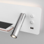 Настенные бра — Бра Elektrostandard Fant L LED белый/хром (MRL LED 1113) купить в  Настенные бра — Бра Elektrostandard Fant L LED белый/хром (MRL LED 1113) купить в