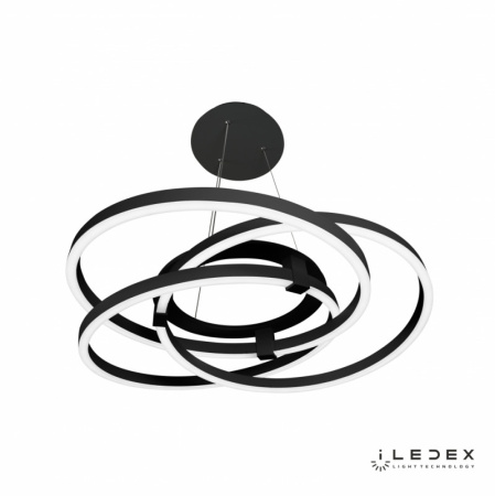 Люстры подвесные — Подвесная люстра iLedex 9110-860-D-T BK купить в 
