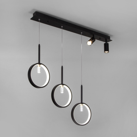 Подвесные светильники — Подвесной светильник Eurosvet 90249/5 черный купить в  Подвесные светильники — Подвесной светильник Eurosvet 90249/5 черный купить в